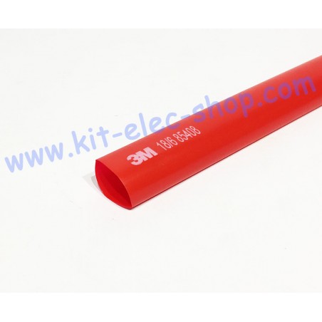Red GTI3000 thin shrink tubing 18mm 50cm 85408