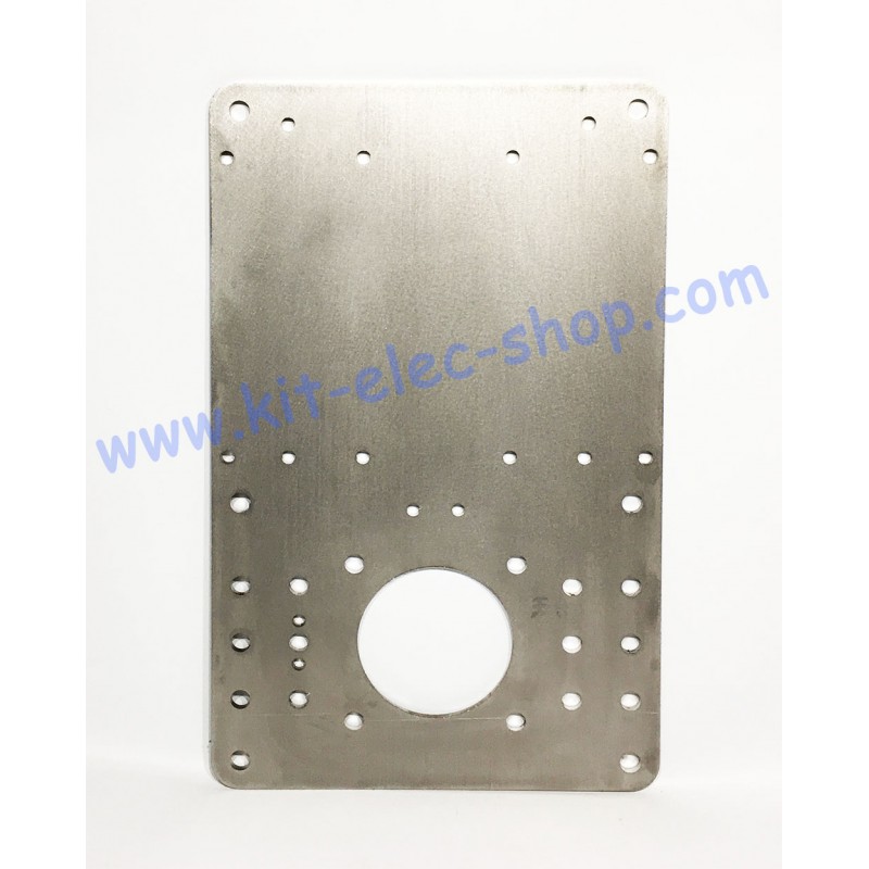 Transmission support plate 182mm shaft of 30mm for SEVCON GEN4 controller stainless steel