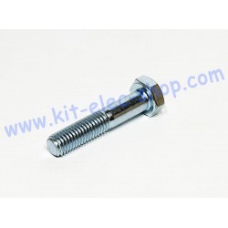 TH screw M10x50 partial zinc