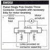 SW202-N14 Style reversing contactor 24V 200A direct current