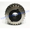Chain coupling 08B2 for shaft from 19mm to 50mm internal mounting