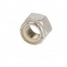 Locking nut 3/8-16 UNC stainless steel A2