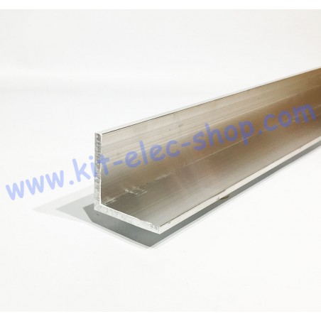 Cornière aluminium brut 50x50x5mm longueur 1m