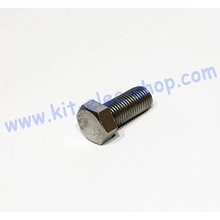 US TH screw 7/16-20 UNF 1 inch stainless steel