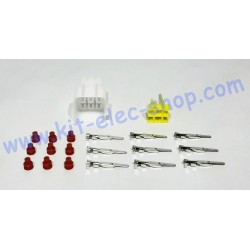 9-pin male connector kit...