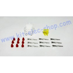 9-pin male connector kit Golden Motor