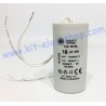 Start-up capacitor 16uF 450V DUCATI wire