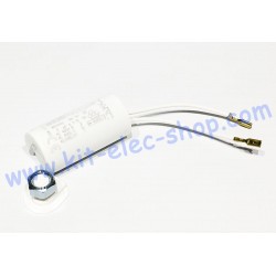 4uF ICAR capacitor kit for electric roller shutters