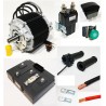 Motorcycle electrification kit 36V-48V 450A ME1719 6kW motor without battery