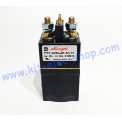 Contactor SW60A-456 48V 80A direct current with cover and 24V CO coil