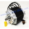 Motorcycle electrification kit 36-48V 275A ME1717 4kW motor without battery