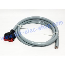Cable with AMPSEAL 35 pin...