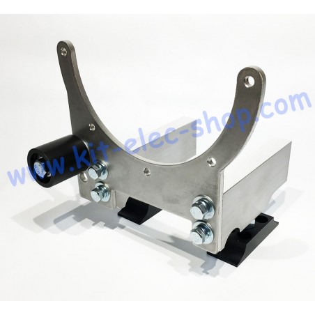 6mm stainless steel support pack for AGNI motors for kart chassis with roller