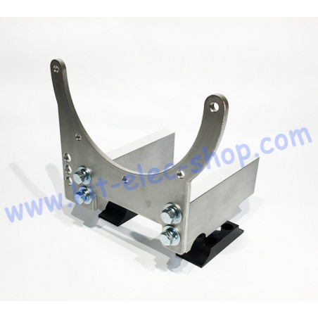 6mm stainless steel support pack for AGNI motors for kart chassis without roller