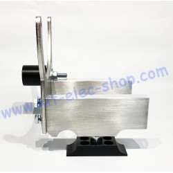 6mm stainless steel support pack for AGNI motors for kart chassis with roller