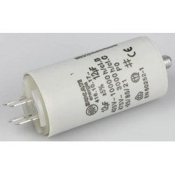 Condensateur de démarrage 12uF 450V DUCATI FASTON 4.16.10.17.64