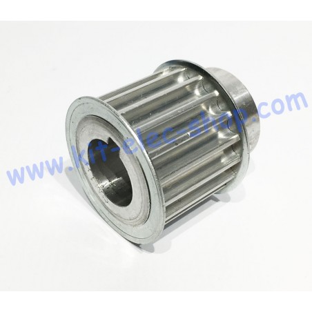 Poulie De Distribution En Alu 24 Dents Pour Courroie 10mm - Alésage 10mm, Idéale Bricolage Mécanique
