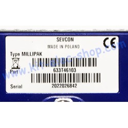 SEVCON Millipak SEM Traction controller 48V 600A 6.5kW Size 2 633T46103