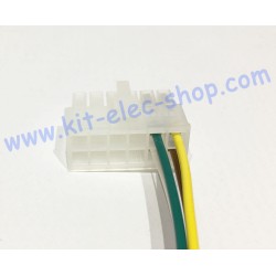 Junction CAN plugs DELPHI GT150 4 pins and MOLEX 12 pins not waterproof
