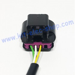 Junction CAN plug DELPHI GT150 4 pins to 2 sockets
