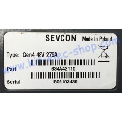 SEVCON three-phase controller GEN4 4827 size 2 for RENAULT Twizy 45 second hand