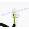 CAN cable 6-pin MOLEX to DB9 female connector
