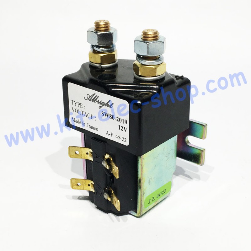 Contactor SW80-2019 12V INT direct current with hood