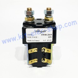 Contactor SW80-2019 12V INT direct current with hood