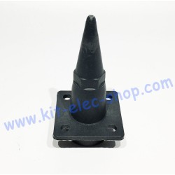 Injector nozzle for PELTON wheel pack