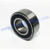 Double row angular contact ball bearing with SKF seal 3207 A-2RS1