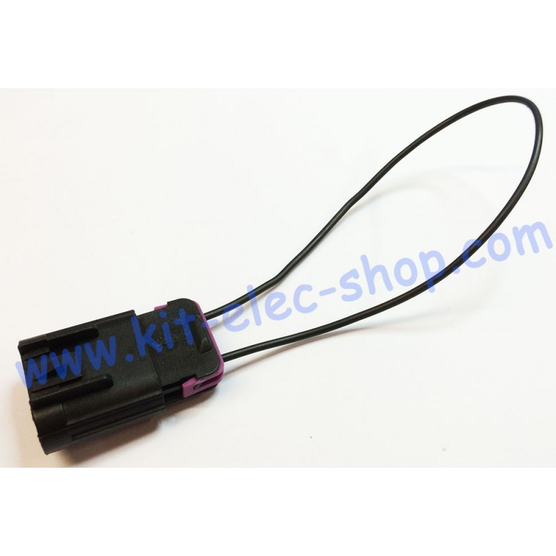 Waterproof 4-pin male DELPHI GT150 plug shutter pack