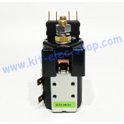 Contactor SW80AB-19 96V 100A DC with auxiliary contacts
