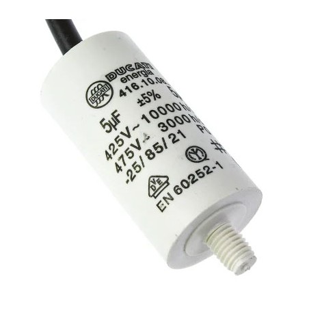 VS-ELECTRONIC - 146055 MKP-Anlaufkondensator, 15µF, 450 V SUE15U VS-ELECTRONIC - 146055 MKP-Anlaufkondensator, 15µF, 450 V SUE15U