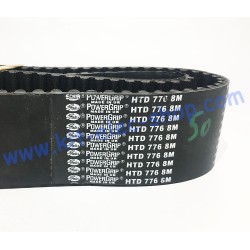Courroie HTD 776-8M-50 TEXROPE largeur 50mm