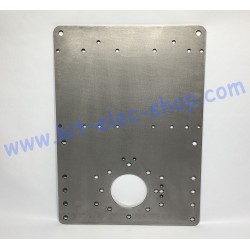 Transmission support plate AM222 shaft of 30mm for SEVCON GEN4 controller stainless steel