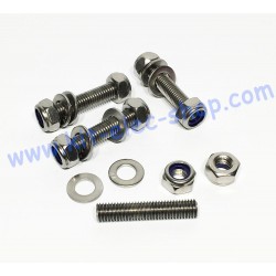 Pack of M10x50 stainless...