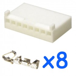 Pack connecteur femelle KK 8 contacts