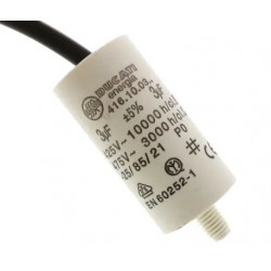 Start-up capacitor 3uF 450V DUCATI cable 4.16.10.03.14