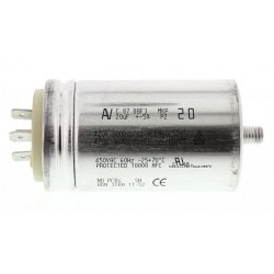 Start-up capacitor 20uF 470V KEMET C87 double faston