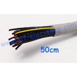 Câble CONTROLFLEX/JZ 37G1 par 50cm