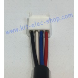 Câble pour capteur de courant LEM HAS +/- 15V avec 1 connecteur 2m