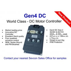 SEVCON GEN4 DC 4 quadrants controller 72V 550A 634F75601