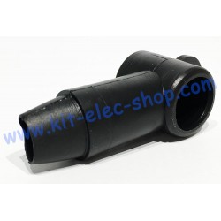 10mm2 8mm black cover tubular lug 214E2V14