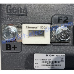 Variateur SEVCON GEN4 DC 4 quadrants 72V 550A 634F75601