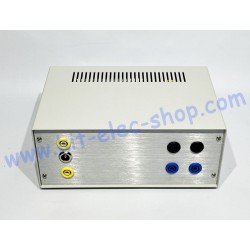 Transformateur pédagogique IP2x 230VAC 2x12VAC 120VA