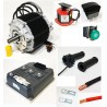 Motorcycle electrification kit 60V-72V-84V 180A ME1718 6kW motor without battery