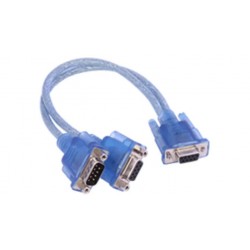 Y CAN cables DB9 male and 2 DB9 female IXXAT