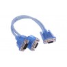 Y CAN cables DB9 male and 2 DB9 female IXXAT