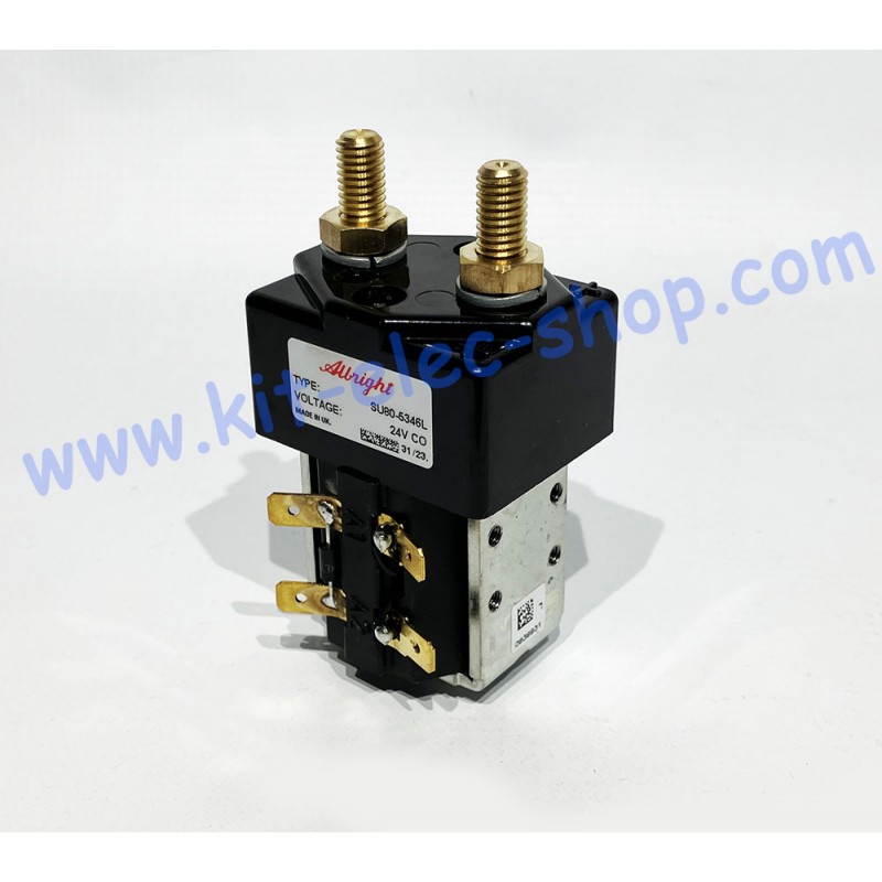 Contactor SU80-5346L 48V 150A-200A direct current 24V CO