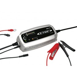 Set of 4 OPTIMA 75Ah batteries and 4 CTEK 10A chargers with lugs